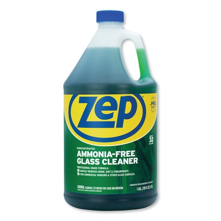 ZEP Liquid Glass Cleaner, Pleasant Scent, Bottle from Zoro ZEP Liquid Glass Cleaner, Pleasant Scent, Bottle from Zoro